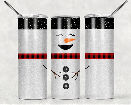 Snowman Skinny Tumbler