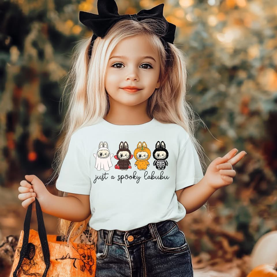 Just a spooky labubu Kids Tee