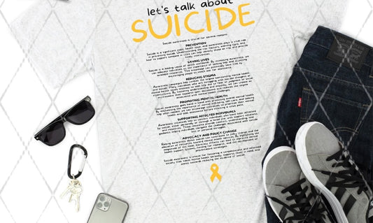 Let's Talk About Suicide Tee