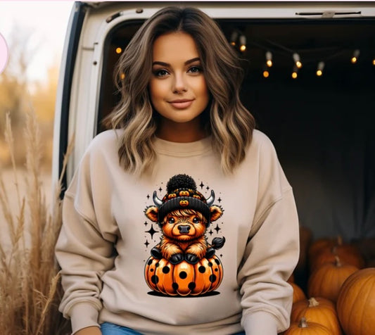 Hyland Pumpkin Crewneck