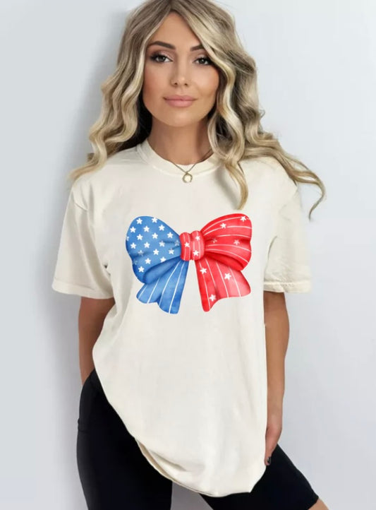 Red White and Blue Tee