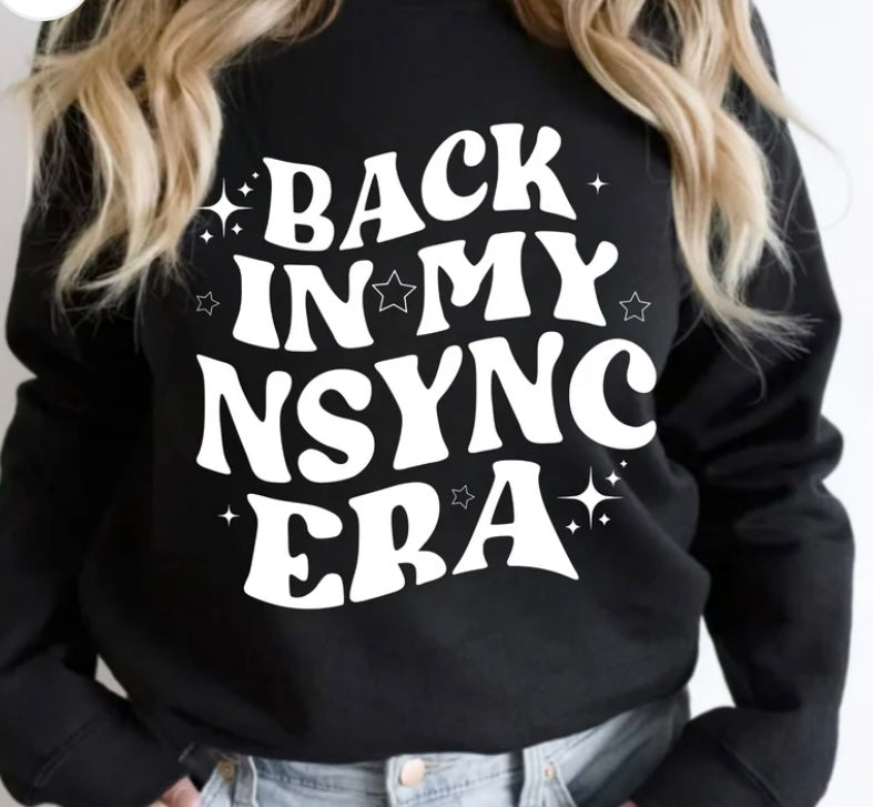 Back in my NSYNC Era Crewneck