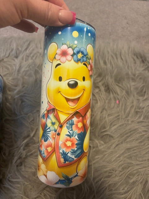 Bear (sitting) skinny tumbler