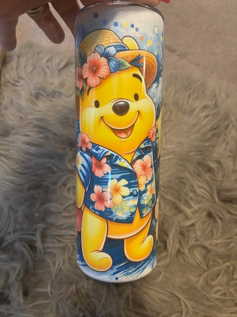 Bear (standing) skinny tumbler