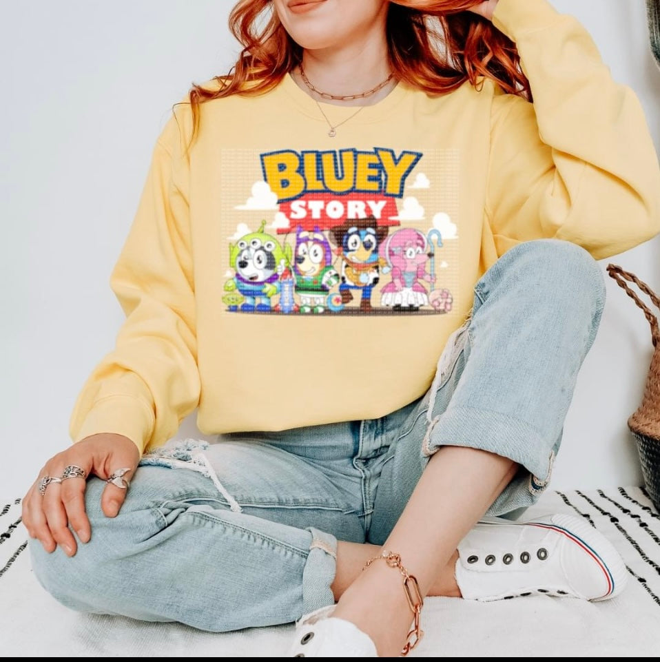 Bluey Story Crewneck