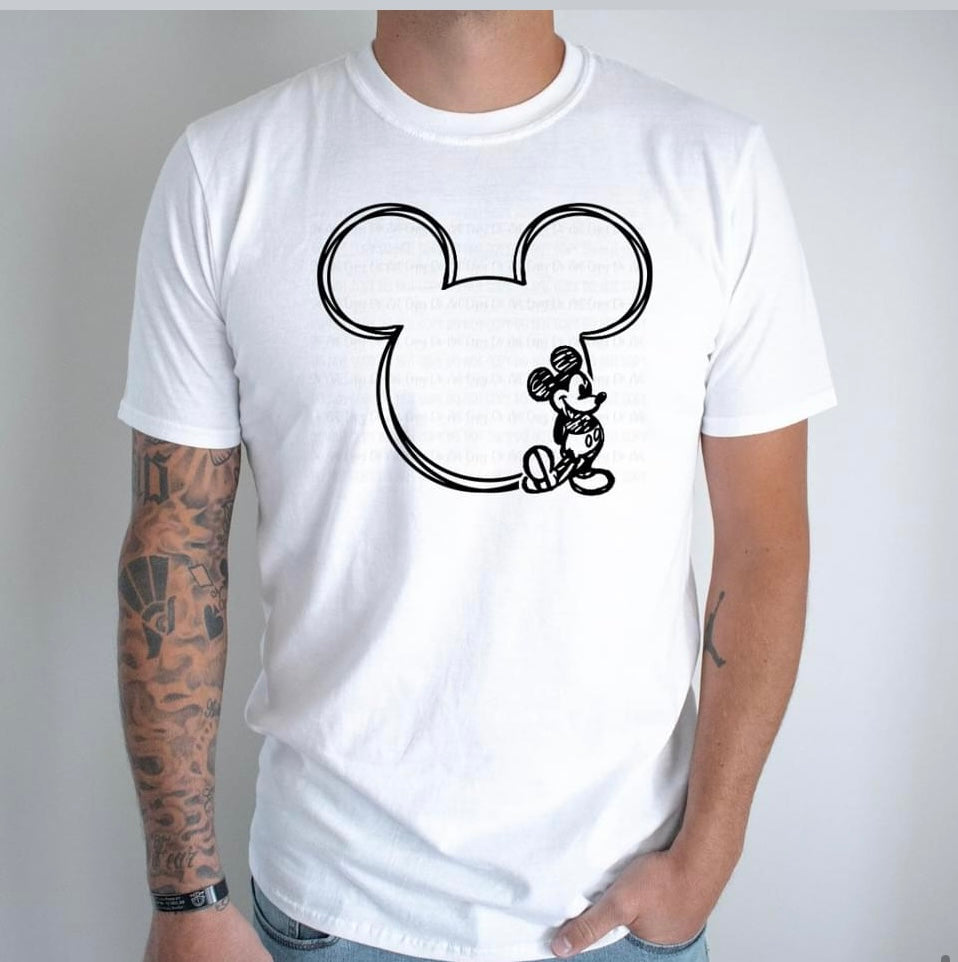 Mouse head tee