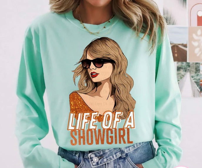 Life of a showgirl Crewneck