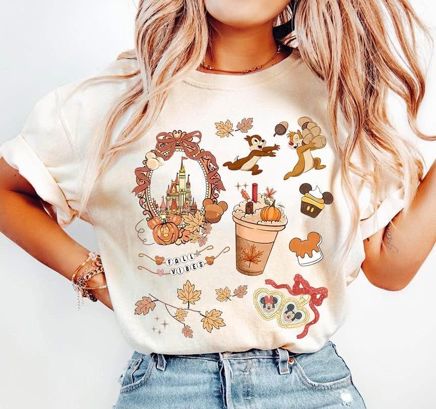 Fall Collage (mouse) Tee