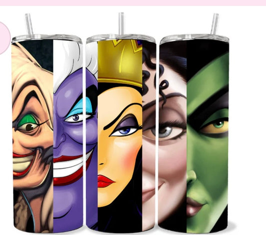 Villian Skinny Tumbler