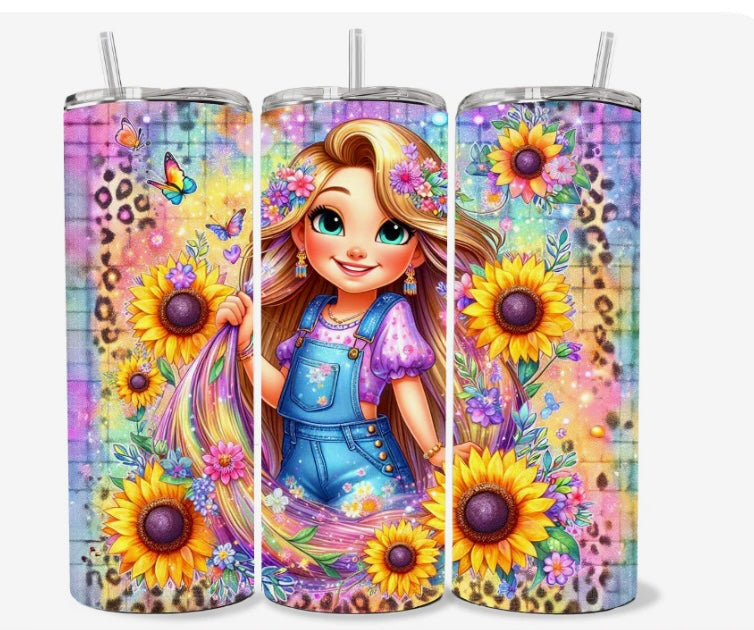 Princess Skinny Tumbler