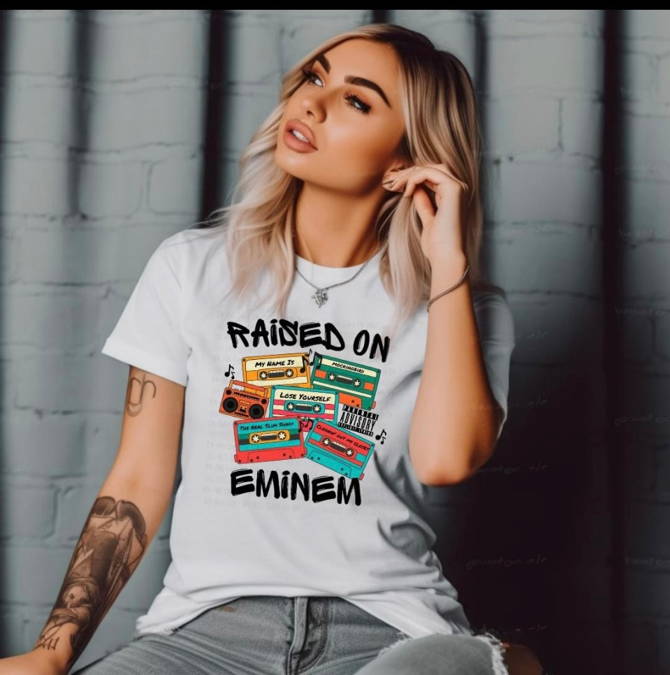 Raised on Eminem tee