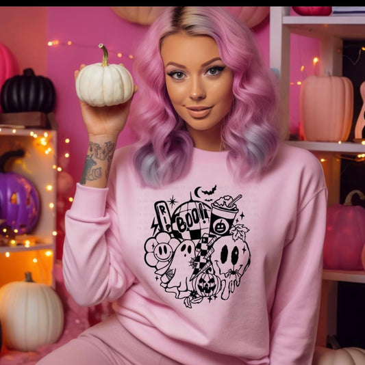 Smiley Boo Crewneck