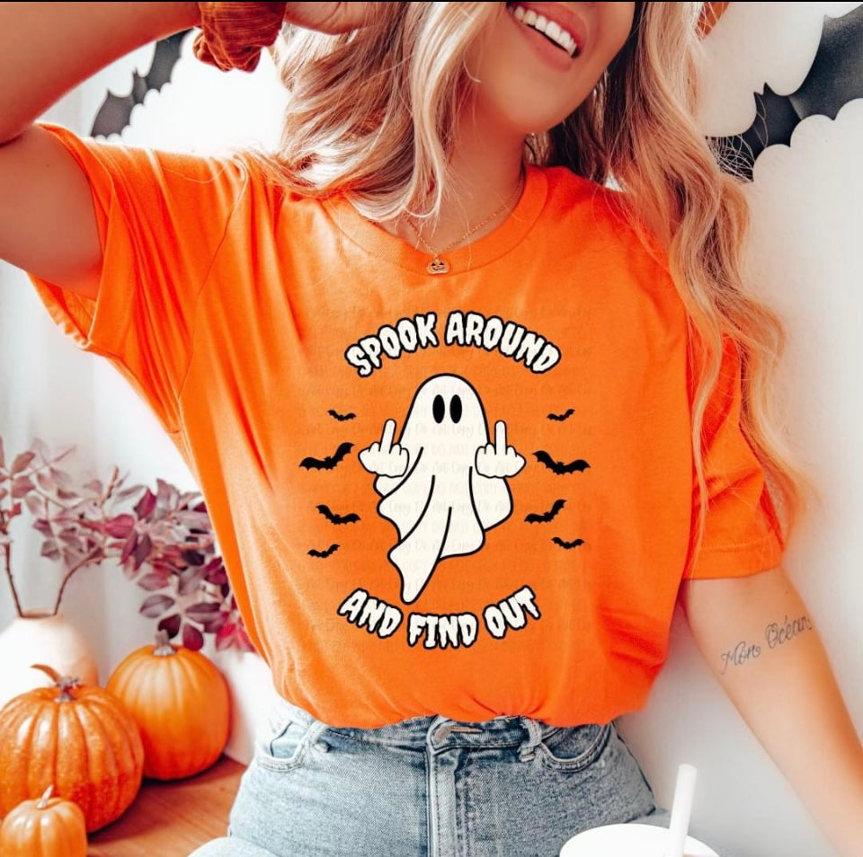 Spook around and find out tee