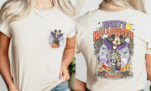 Mouse Halloween tee