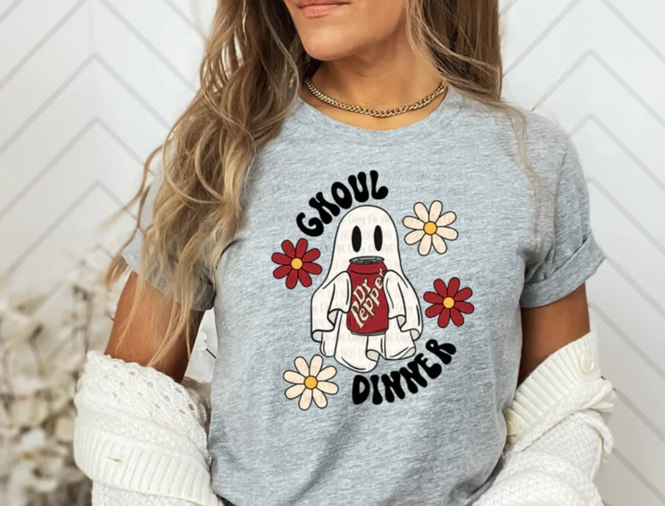 Ghoul Dinner Dr Pep tee