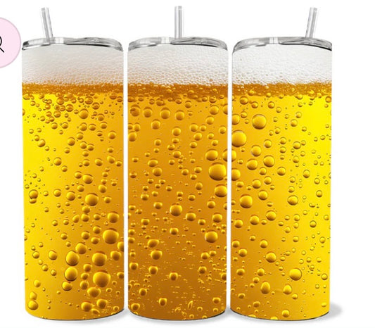 Beer skinny tumbler