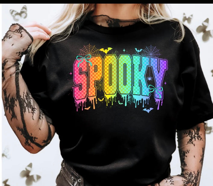 Neon Spooky Tee