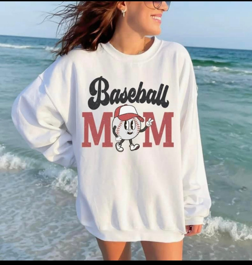 Baseball Mom Crewneck