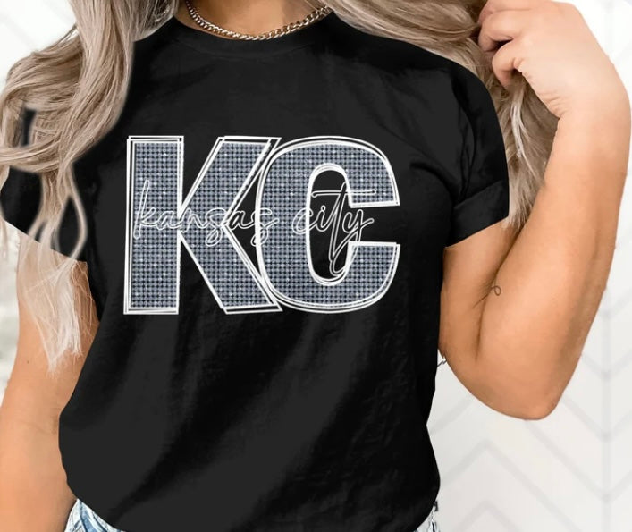 KC (faux diamonds) Tee