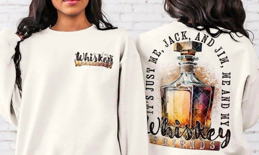 It's Just Me Jack and Jim Crewneck