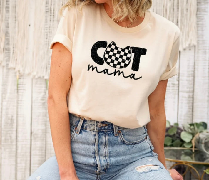 Cat Mama tee