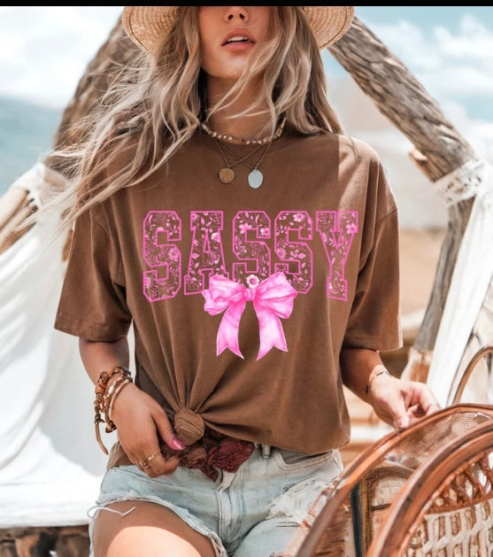 Sassy Floral Tee