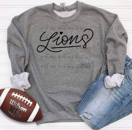 Lions crewneck