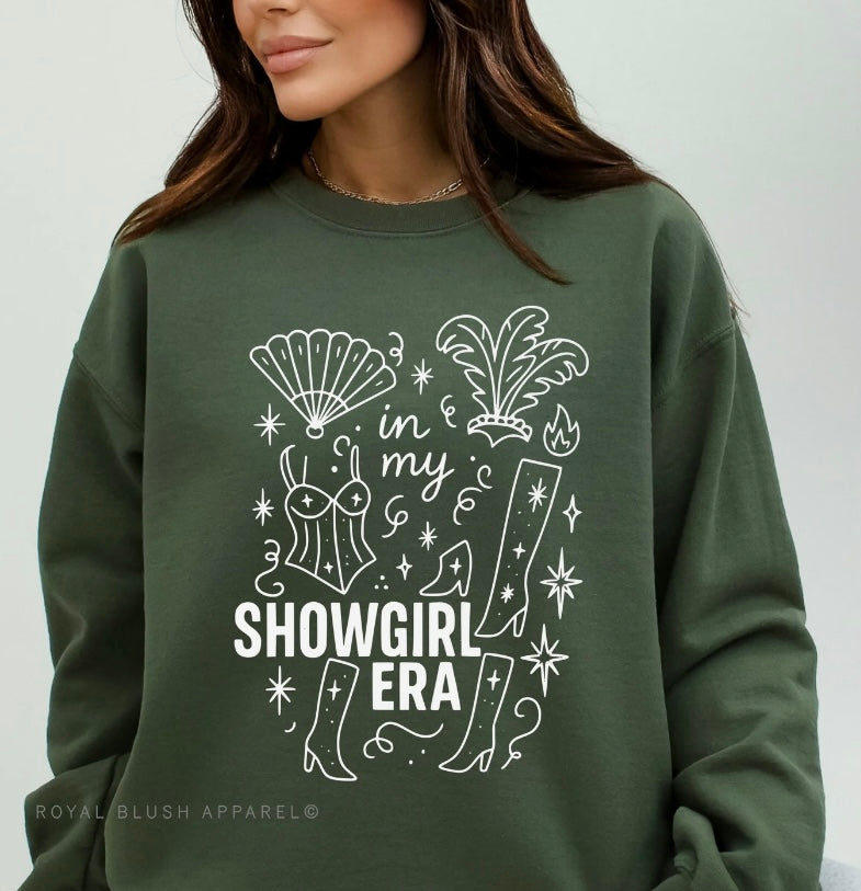 In my Showgirl Era Crewneck