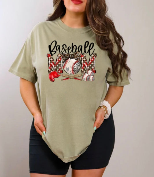 Baseball Mom tee