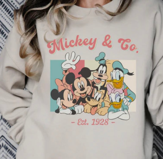 Mouse & Co. Crewneck