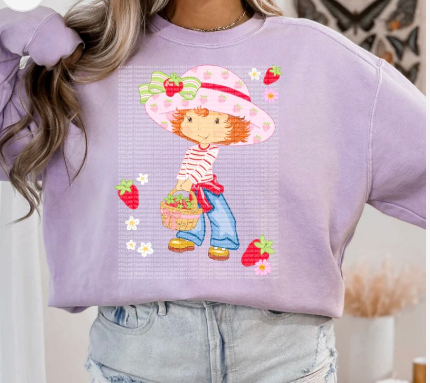 Strawberry Cake Crewneck