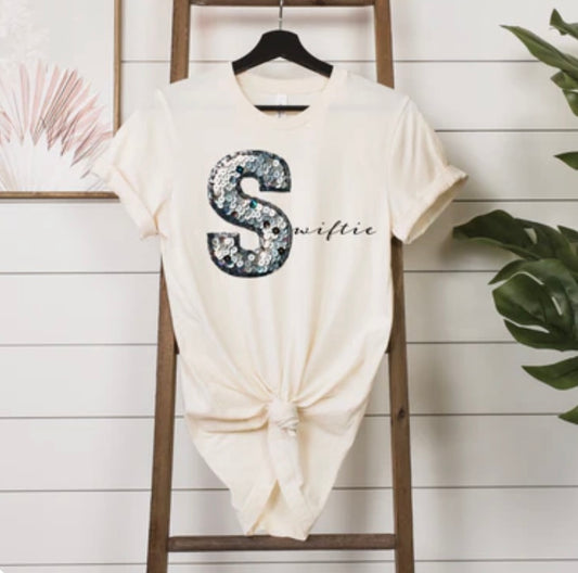 Swiftie (faux sequins) tee