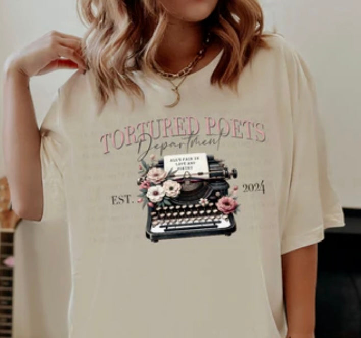 Tortured Poets Dept tee