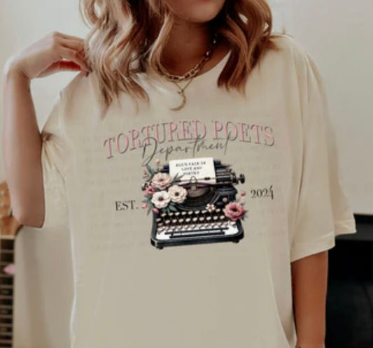 Tortured Poets Dept tee