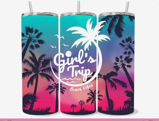 Girls trip skinny tumbler