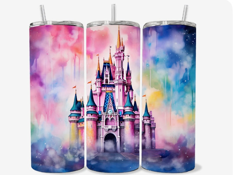 Castle skinny tumbler