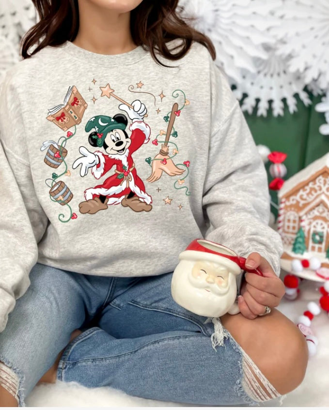 Christmas Magic Mickey Crewneck
