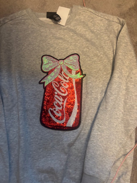 Cola (sequin patch) Crewneck