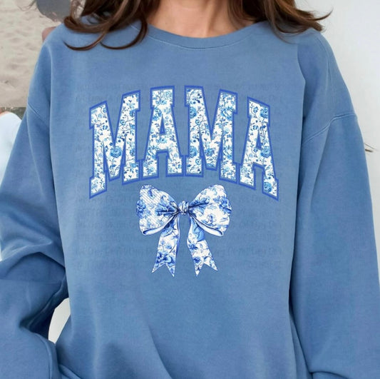 Mama floral crewneck