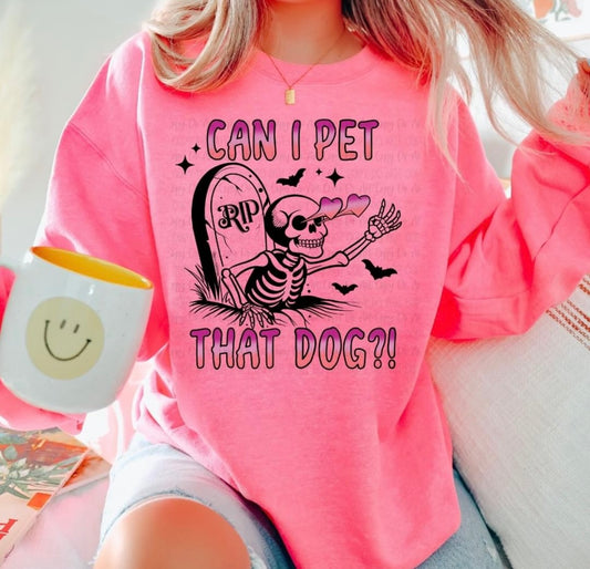 Can I pet that dog crewneck