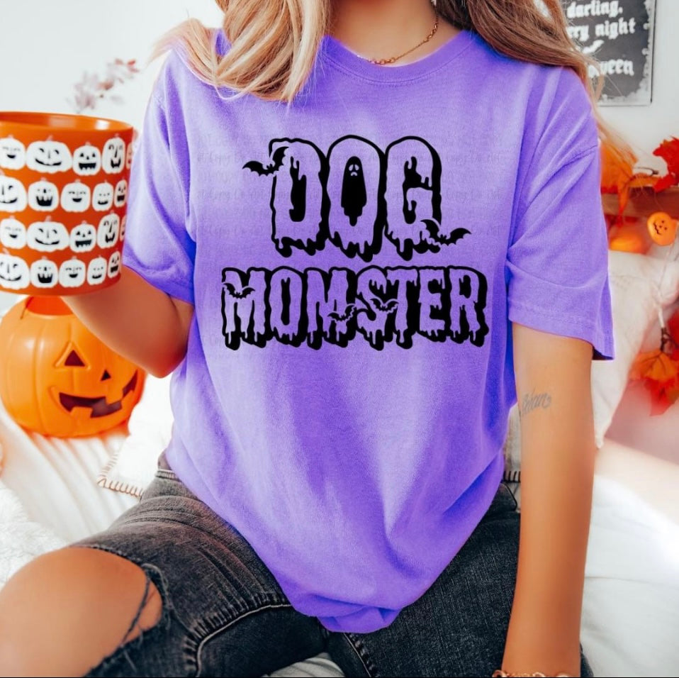 Dog Momster tee