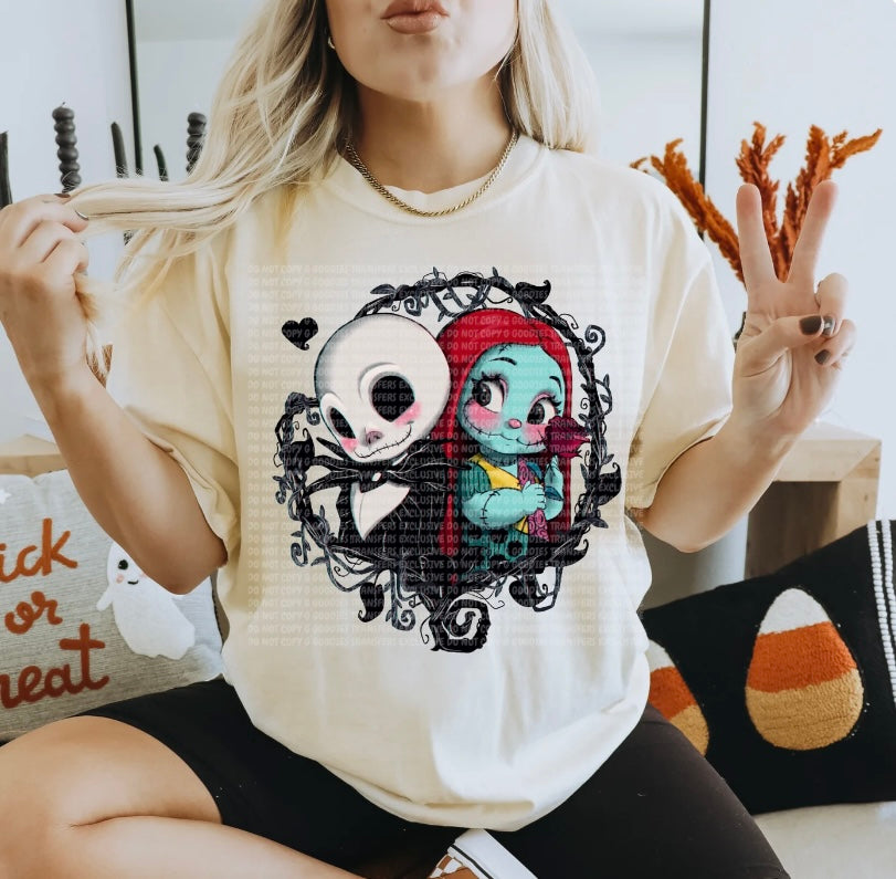 Baby Jack and Sally tee