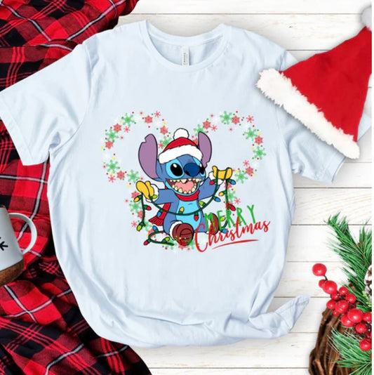 Blue Guy Christmas Tee