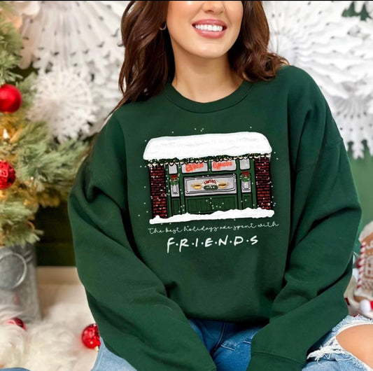 Friends Christmas Crewneck