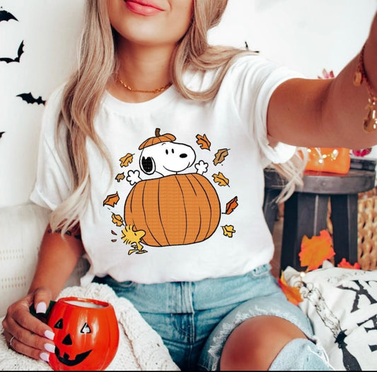 Pumpkin Snoop tee