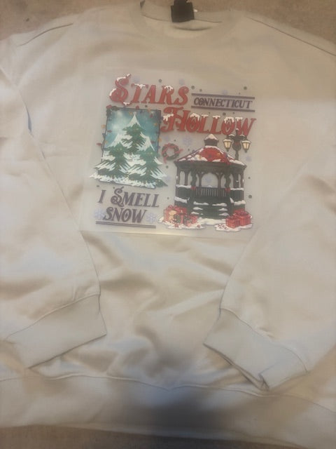 Christmas Stars Hollow Crewneck