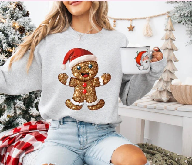 Gingerbread Crewneck