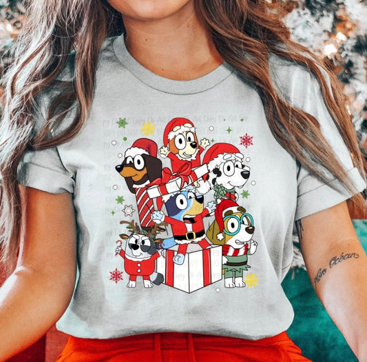 Bluey Christmas Tee