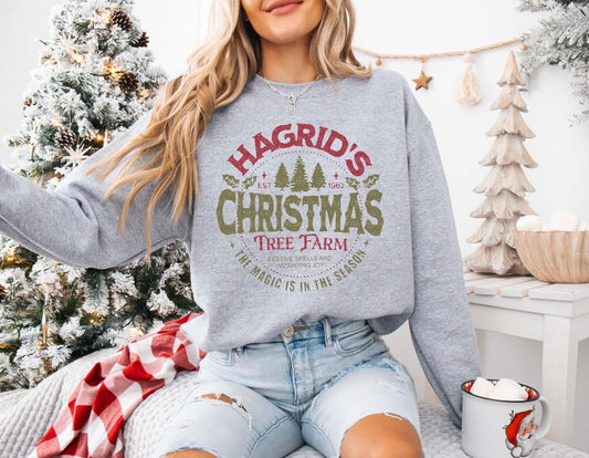 Hagrid's Christmas Tree Farm Crewneck