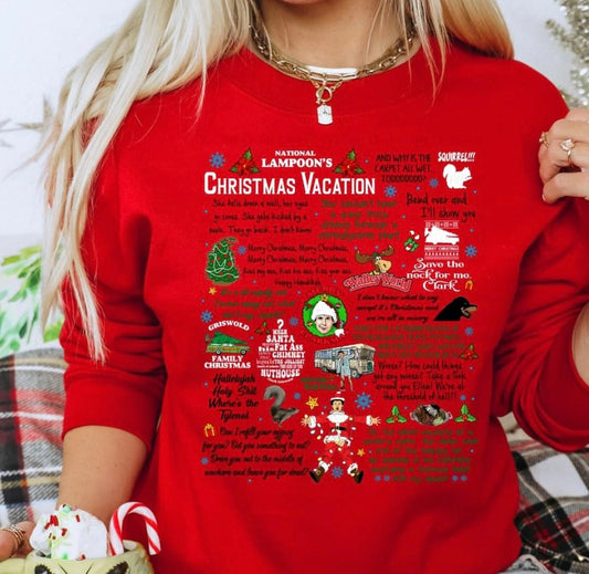 Christmas Vacation crewneck